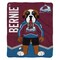Sleep Squad Colorado Avalanche Bernie 60” x 80” Raschel Plush Hockey Blanket